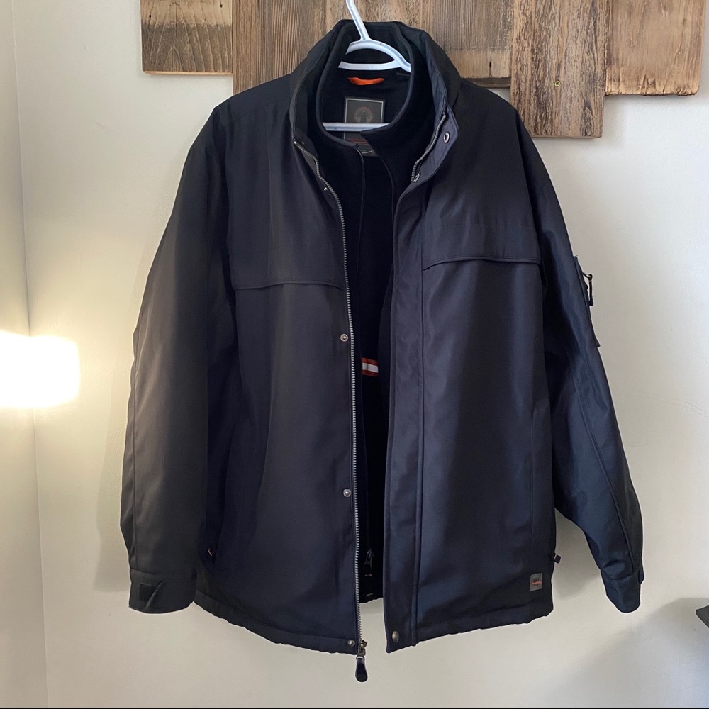 XL black Weatherproof men’s winter coat